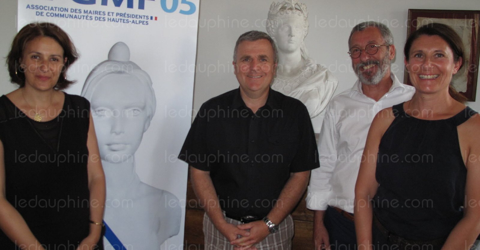 Préparation du Congrès des M&aires 2014, AMF05 et Dauphiné Libéré